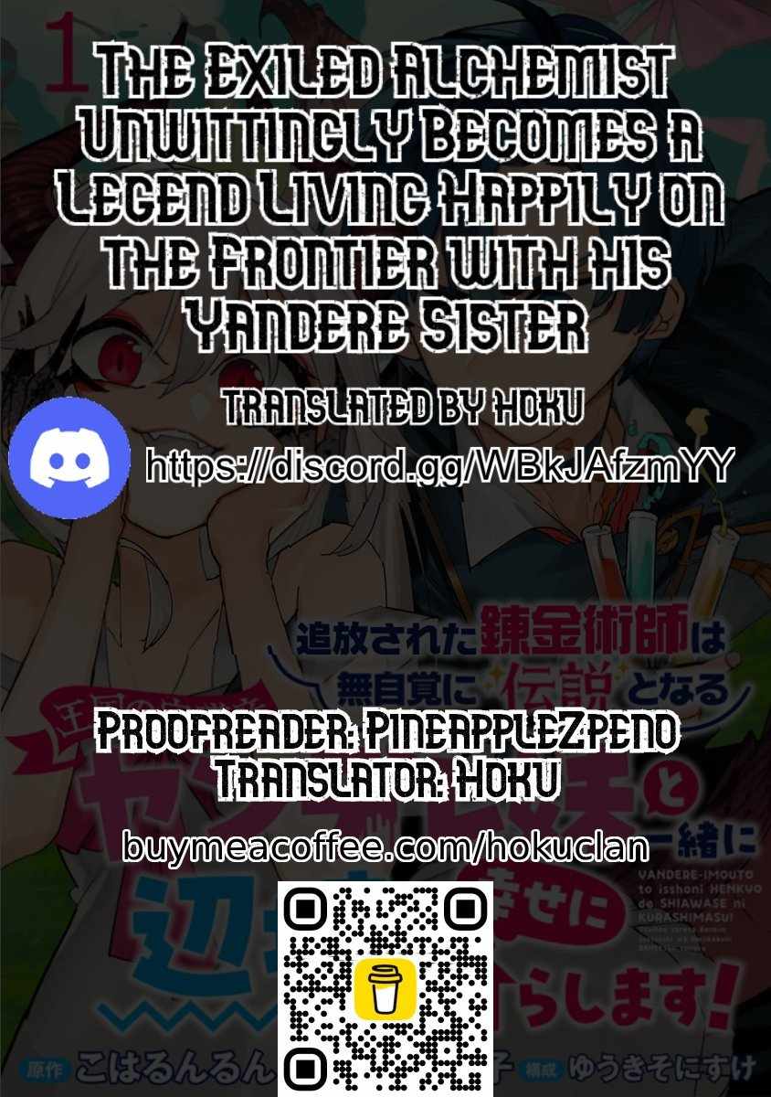 Tsuihousareta Renkinjutsushi wa Mujikaku ni Densetsu to Naru Yandere Imouto (Oukoku no Shugoryuu) to Issho ni Henkyou de Shiawase ni Kurashimasu! Chapter 9 32